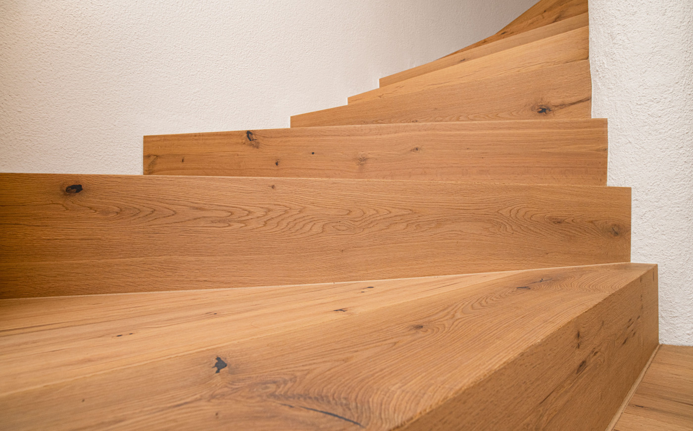 Treppenstufen aus Holz