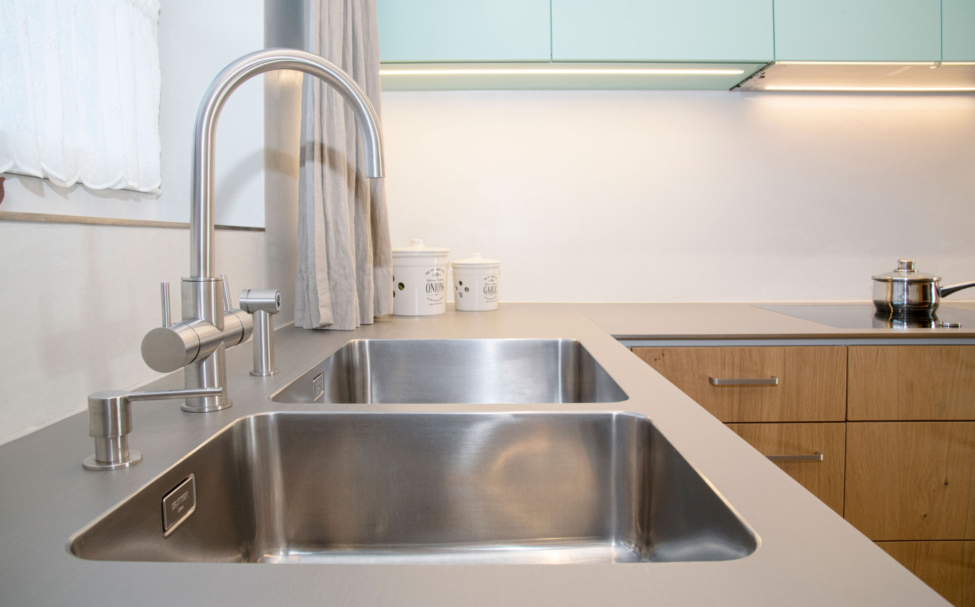 Lavabo aus Metal