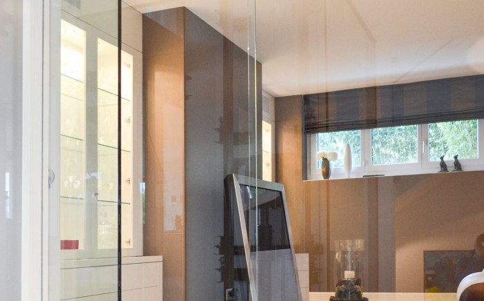 Glast&uuml;ren im Wohnraum