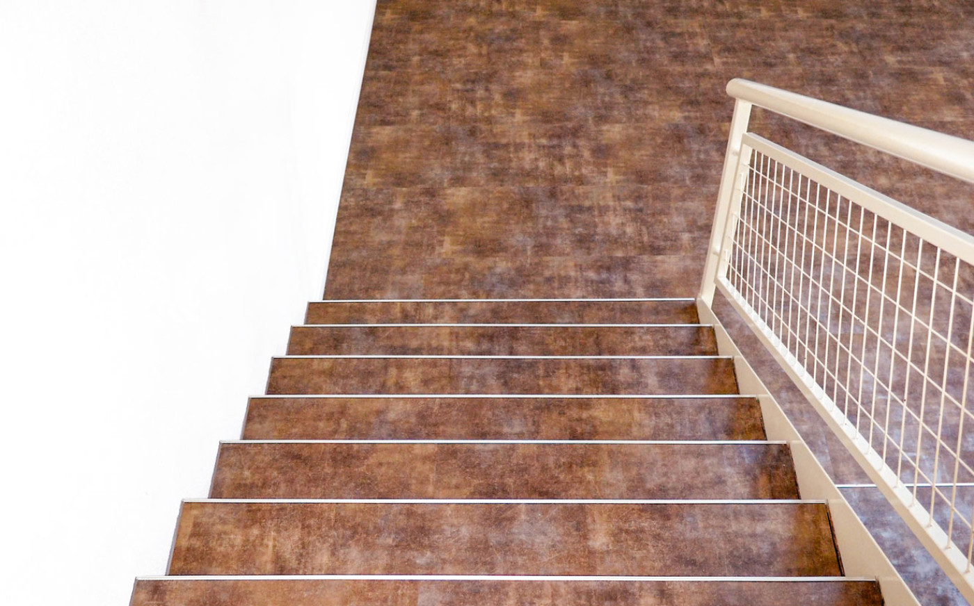 Braune Treppe Abgang